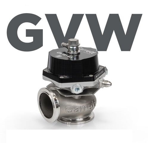 Garrett GVW-45 External Wastegate Kit 45mm BLACK GVW45, P/N: 908828-0003